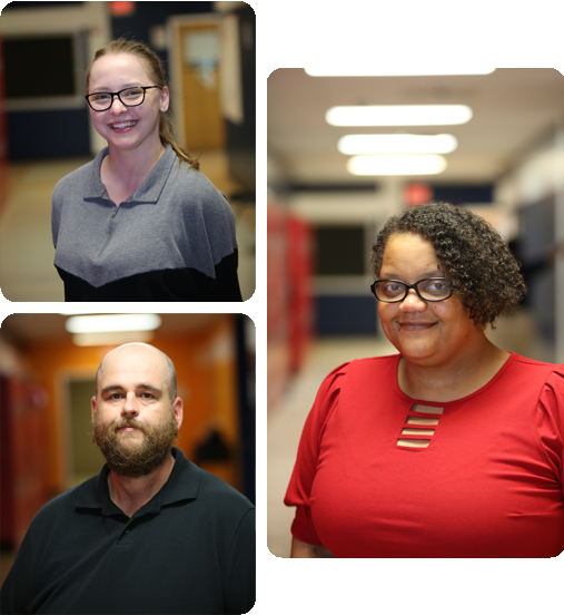 A collage of three HSA Teachers.